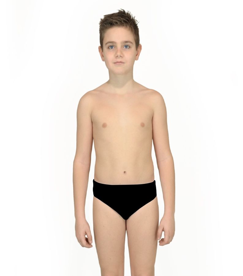 Zeybra SLIP BAMBINO TINTA UNITA BLACK Soddisfazione Garantita
