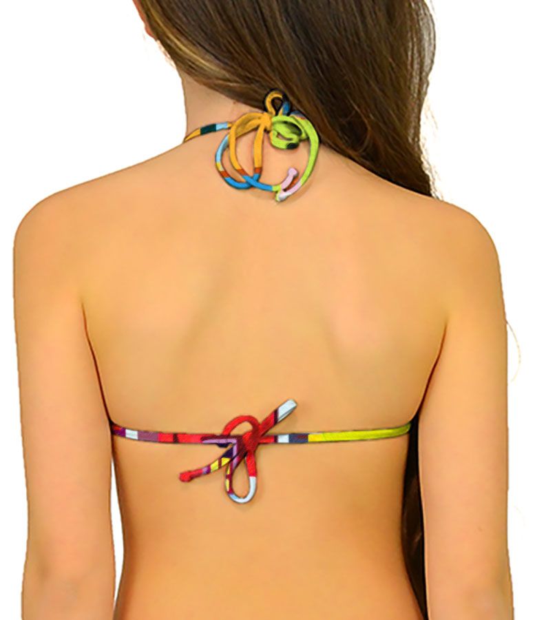 Zeybra TRIANGOLO BAMBINA REVERSIBILE AMALFI GIALLO In Vendita