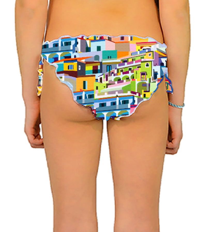 Zeybra SLIP BAMBINA REVERSIBILE AMALFI GIALLO Saldi