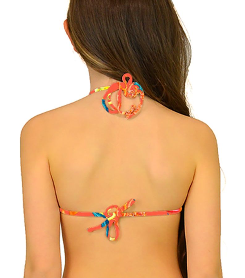 Zeybra TRIANGOLO BAMBINA REVERSIBILE CORALLI ORANGE Italy
