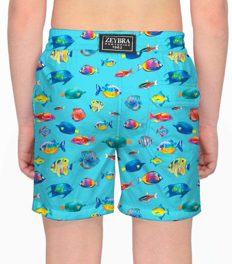 Zeybra COSTUME BAMBINO PESCI HAWAY Nuovo