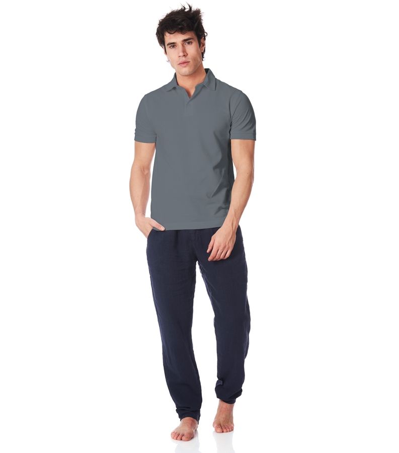 Zeybra POLO UOMO COTONE BLU Promozione