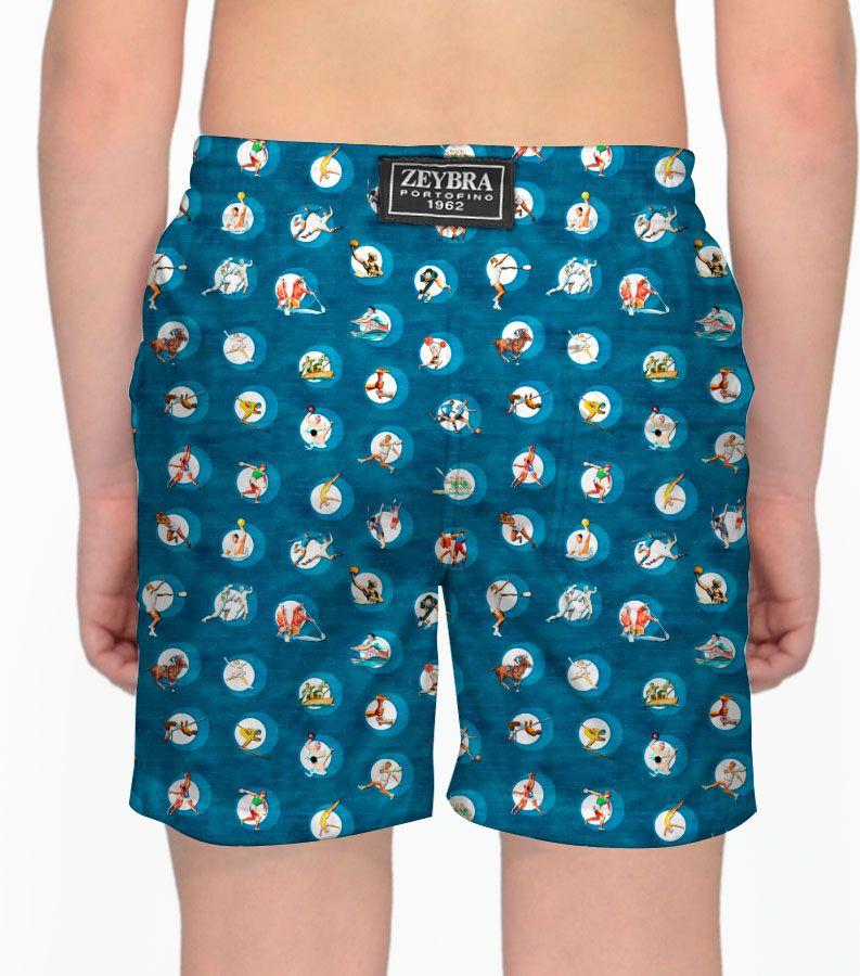 Zeybra COSTUME BAMBINO OLIMPIADI BLU Novità