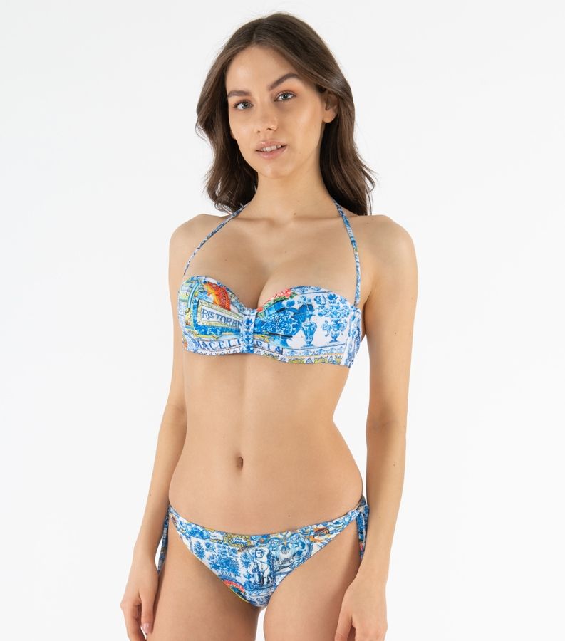 Zeybra SLIP DONNA REVERSIBILE CERAMICA BIANCO Nuova
