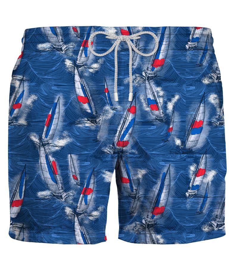 Zeybra COSTUME UOMO BARCHE A VELA RECYCLED