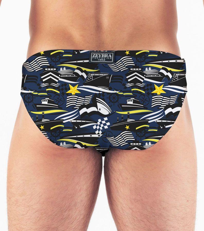 Zeybra SLIP UOMO NAUTICO BLU In Vendita