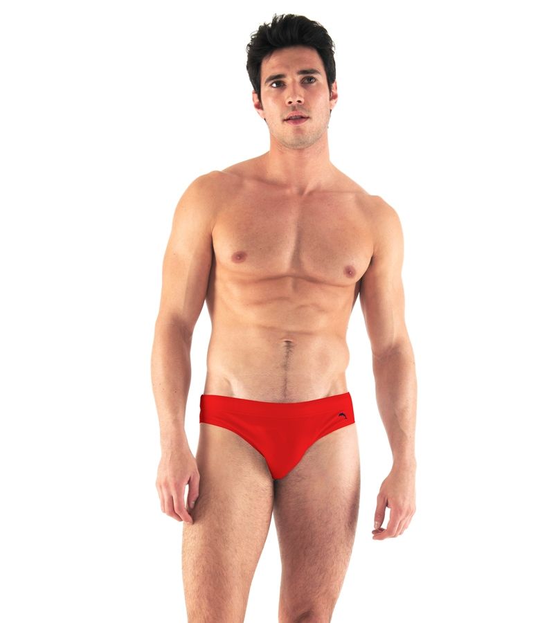 Zeybra SLIP UOMO TINTA UNITA RED RACE Vendita Calda