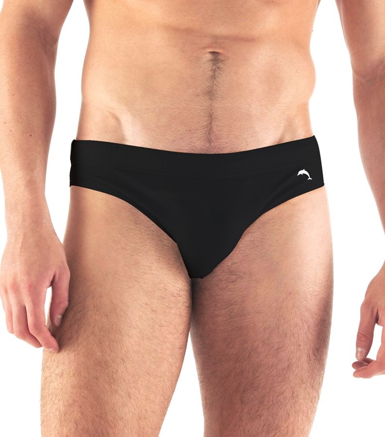 Zeybra SLIP UOMO TINTA UNITA BLACK Saldi Di Fabbrica
