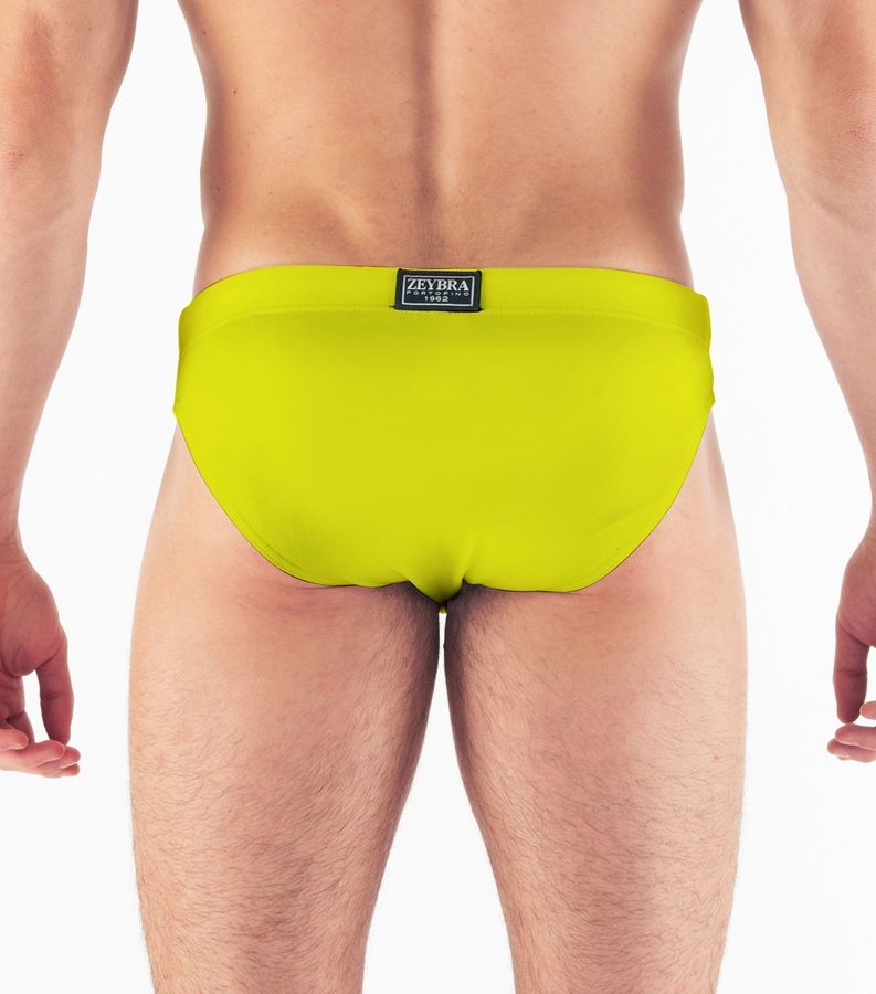 Zeybra SLIP UOMO TINTA UNITA GIALLO FLUO In Saldo