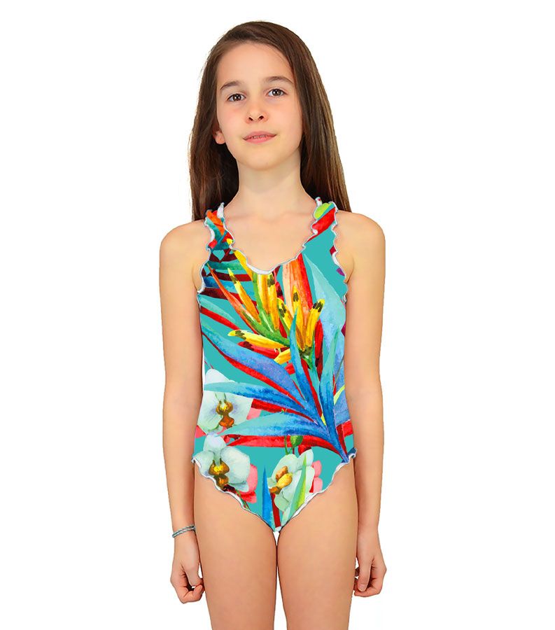 Zeybra COSTUME INTERO BAMBINA GIUNGLA BALI Vendita Calda