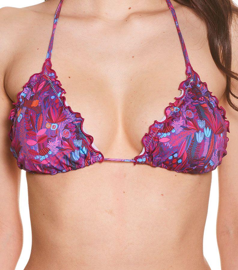 Zeybra TRIANGOLO DONNA BOTANIC FUXIA Spedizione Gratuita
