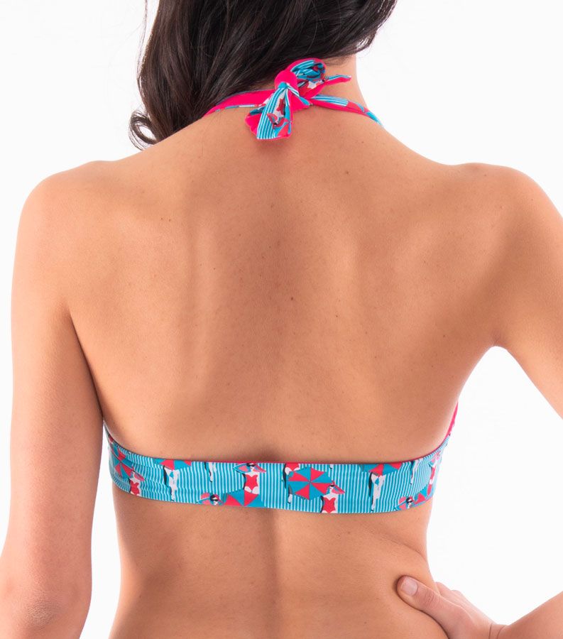 Zeybra TRIANGOLO DONNA VELA REVERSIBILE OMBRELLONI HAWAII Sconto di tempo limitato