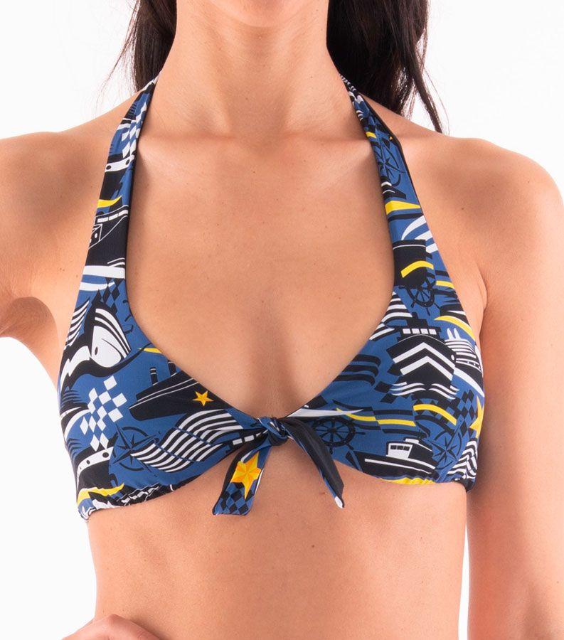 Zeybra TRIANGOLO DONNA VELA REVERSIBILE NAUTICO BLU Fino Al -60%