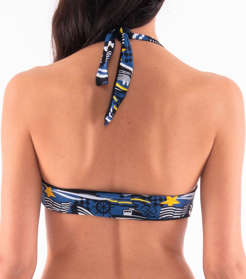 Zeybra TRIANGOLO DONNA VELA REVERSIBILE NAUTICO BLU Fino Al -60%