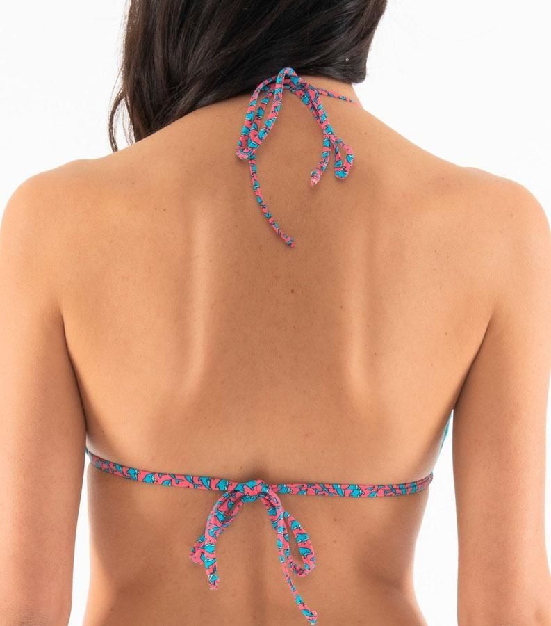 Zeybra TRIANGOLO DONNA REVERSIBILE DELFINI PINK Novità