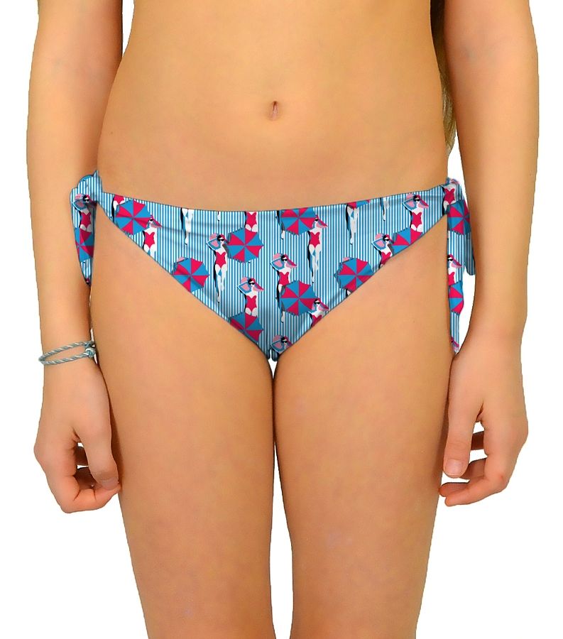 Zeybra SLIP BAMBINA REVERSIBILE OMBRELLONI HAWAY In Vendita