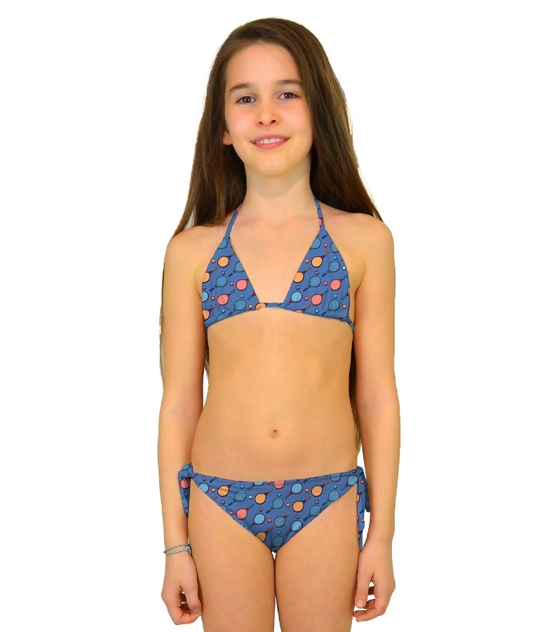 Zeybra TRIANGOLO BAMBINA REVERSIBILE TENNIS COBALTO Vendita Economica