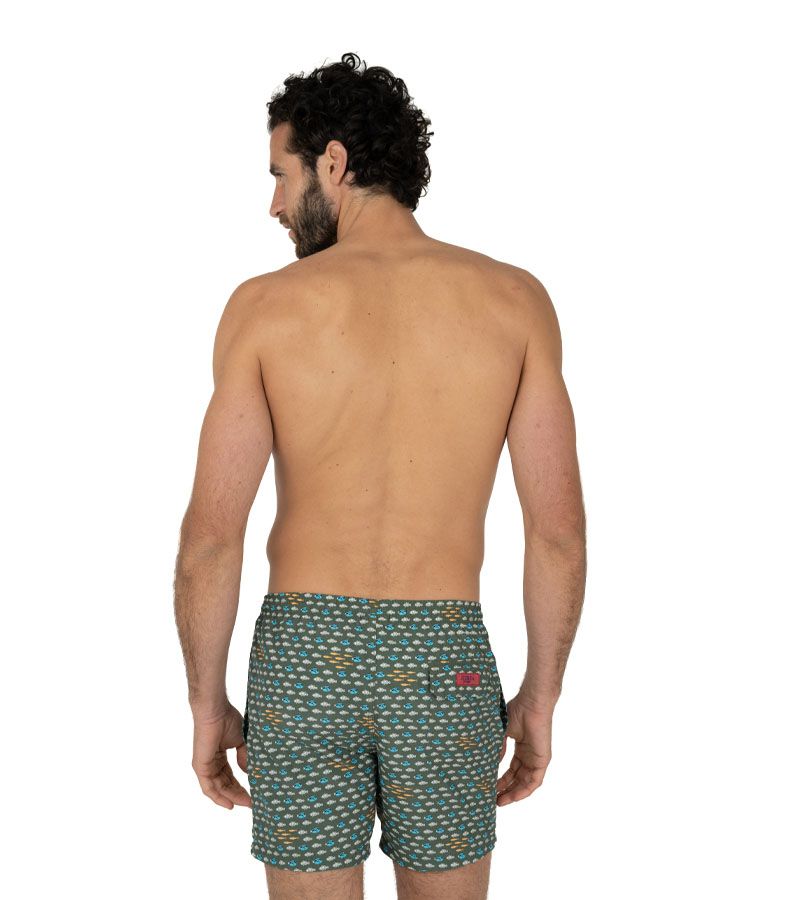 Zeybra COSTUME UOMO BRANCO PESCI MILITY In Saldo