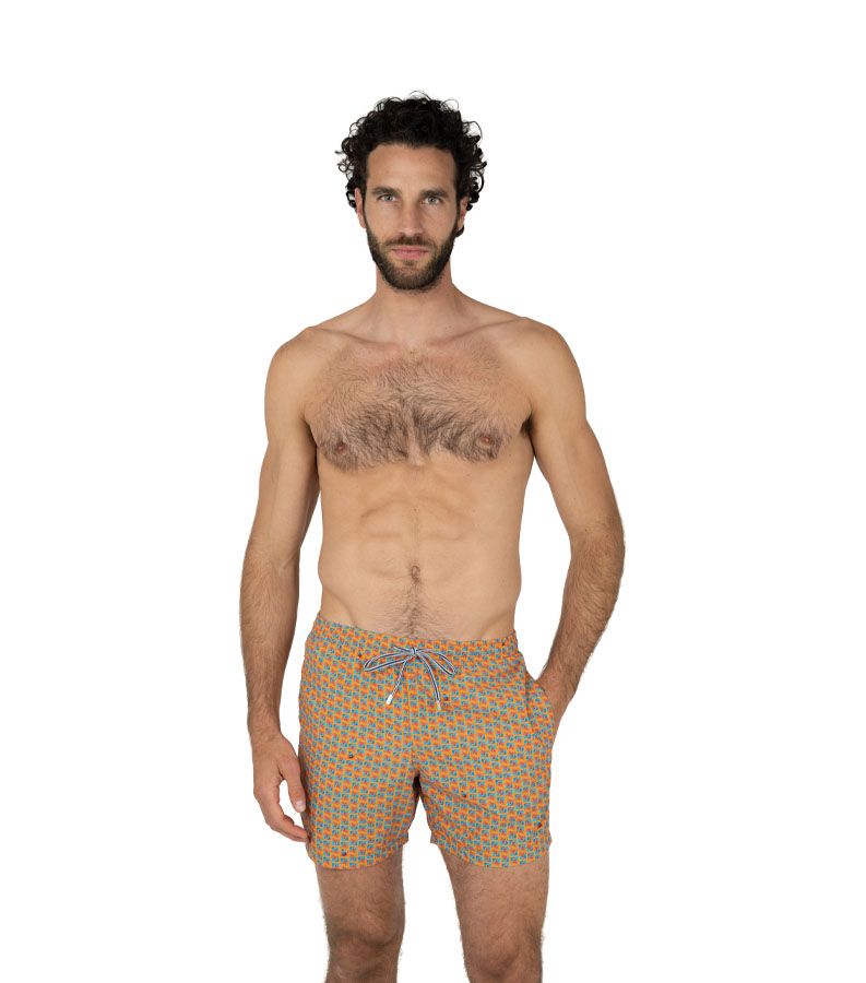 Zeybra COSTUME UOMO POLAROID ORANGE Nuova