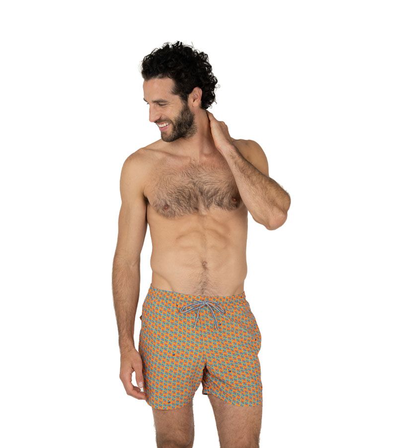 Zeybra COSTUME UOMO POLAROID ORANGE Nuova