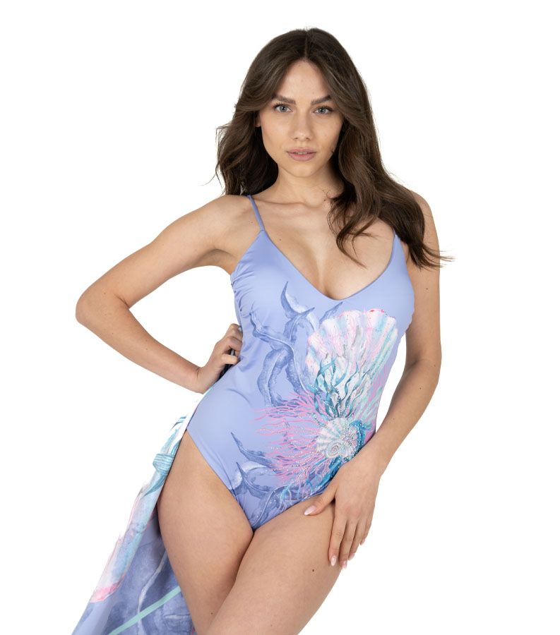 Zeybra COSTUME INTERO DONNA NETTUNO GLICINE Online