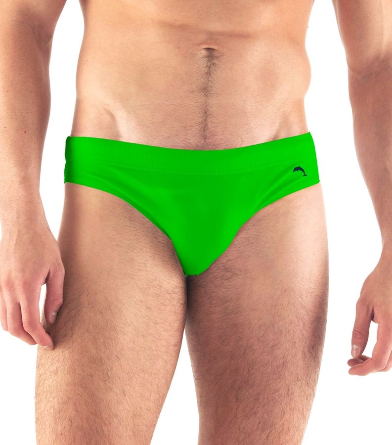 Zeybra SLIP UOMO TINTA UNITA KIWI In Saldo