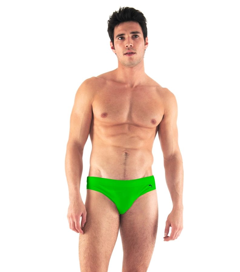 Zeybra SLIP UOMO TINTA UNITA KIWI In Saldo