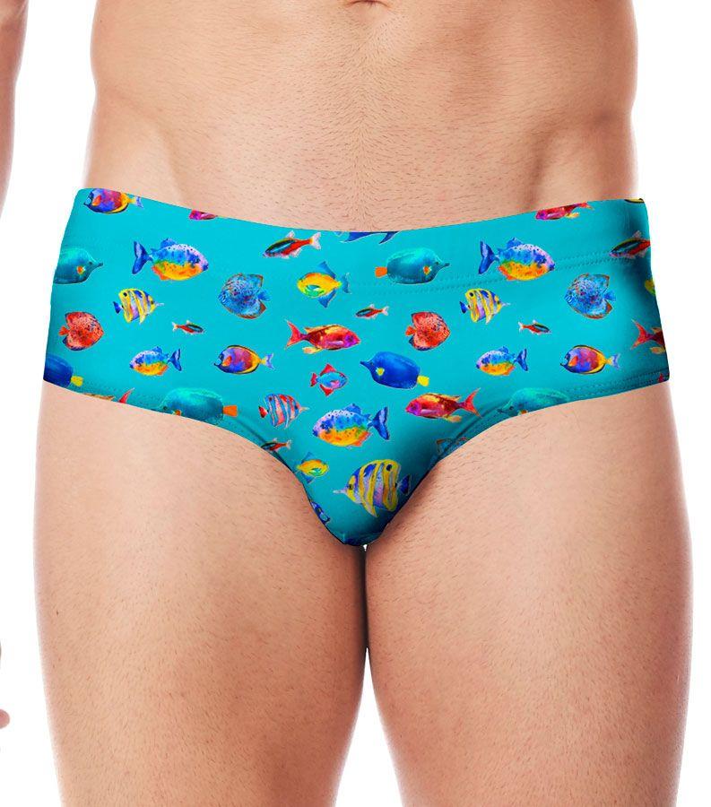Zeybra SLIP ALTO UOMO PESCI HAWAII Moda