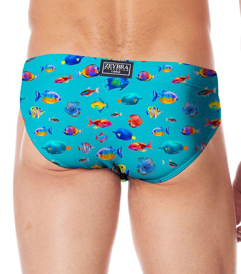 Zeybra SLIP ALTO UOMO PESCI HAWAII Moda