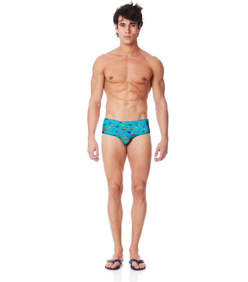 Zeybra SLIP ALTO UOMO PESCI HAWAII Moda