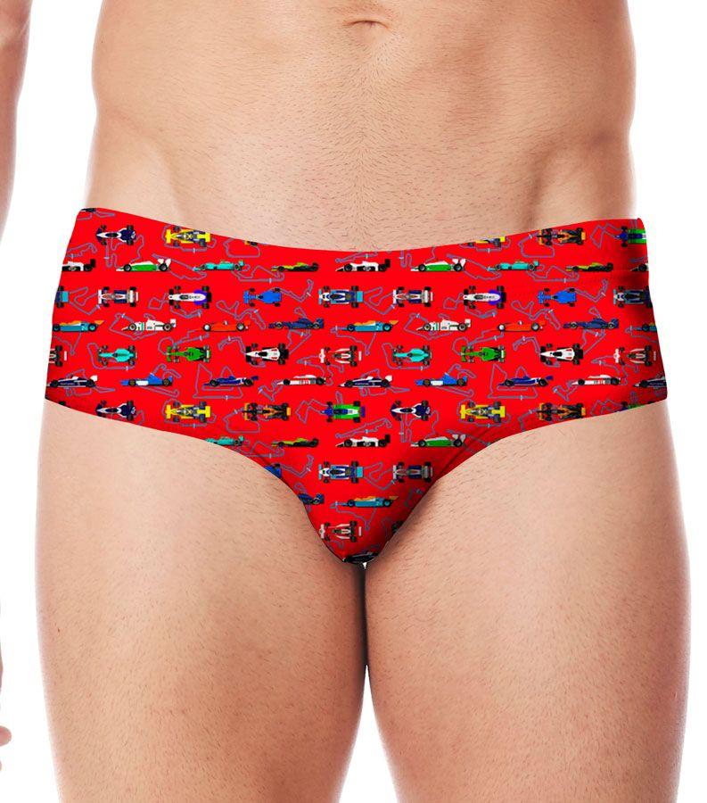 Zeybra SLIP ALTO UOMO FORMULA 1 RED RACE Italy