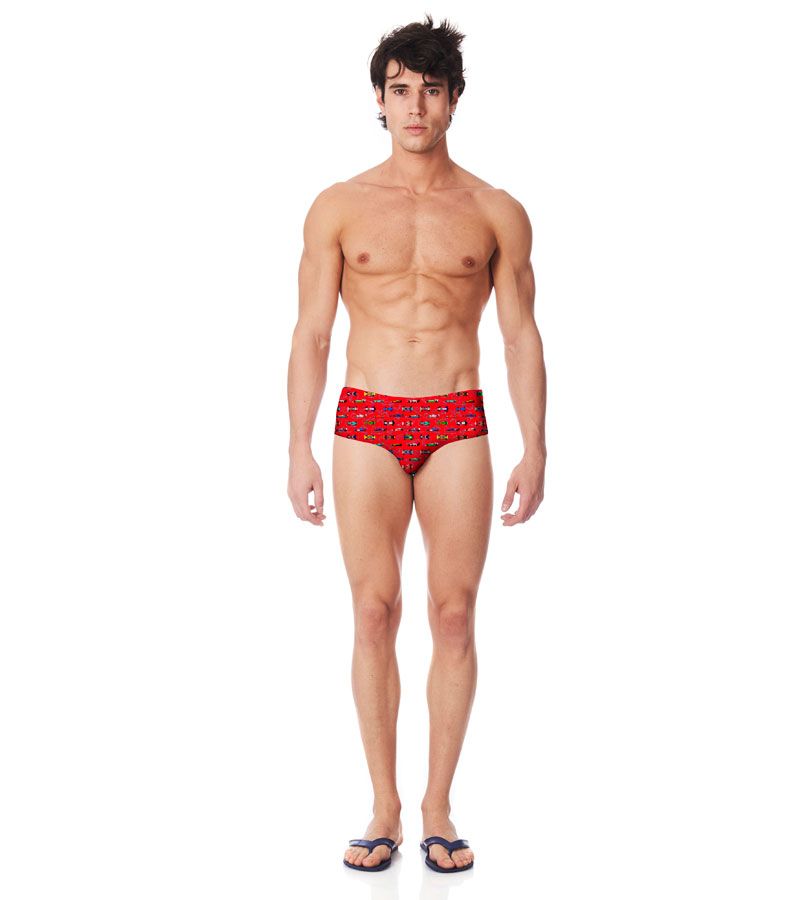 Zeybra SLIP ALTO UOMO FORMULA 1 RED RACE Italy