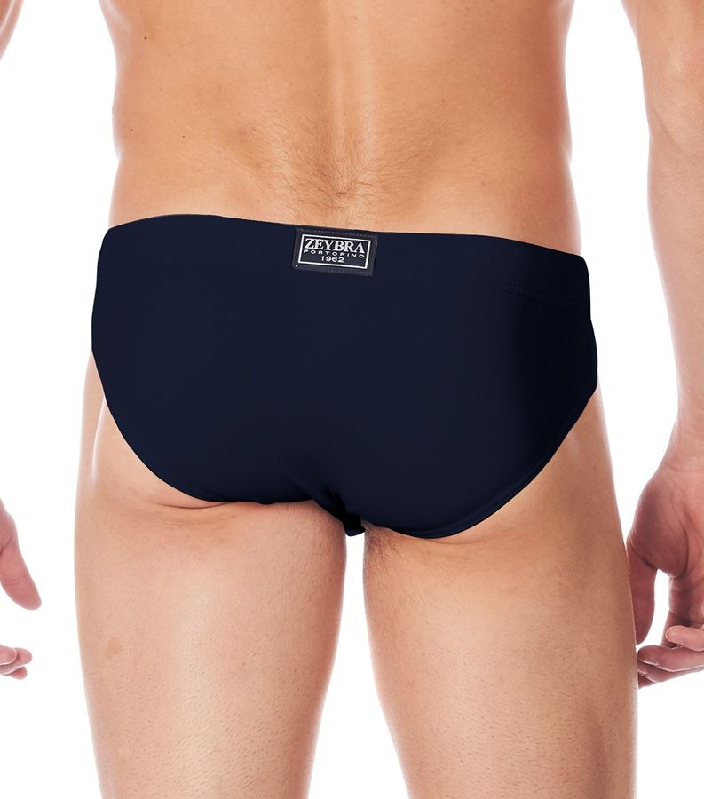 Zeybra SLIP ALTO UOMO TINTA UNITA BLU Qualità