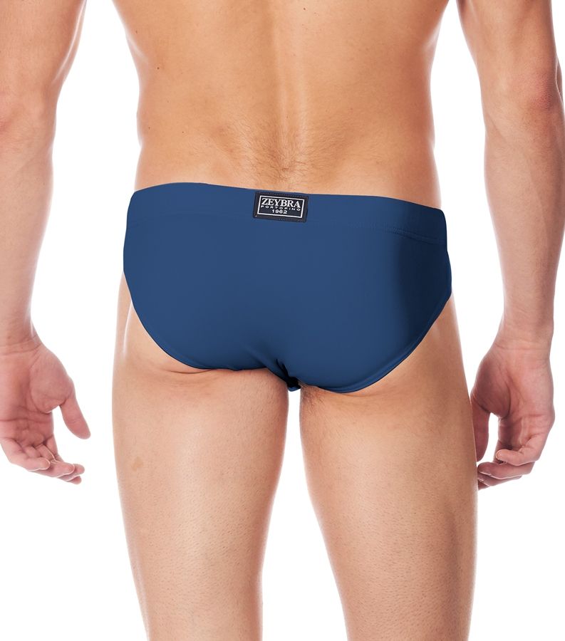 Zeybra SLIP ALTO UOMO TINTA UNITA DENIM Vendita