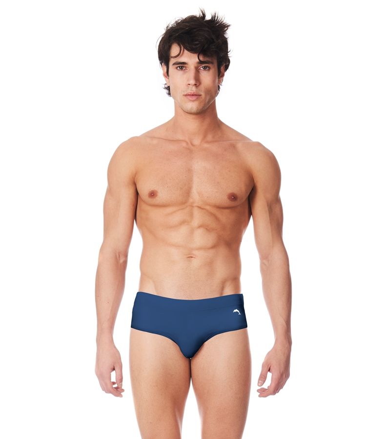 Zeybra SLIP ALTO UOMO TINTA UNITA DENIM Vendita