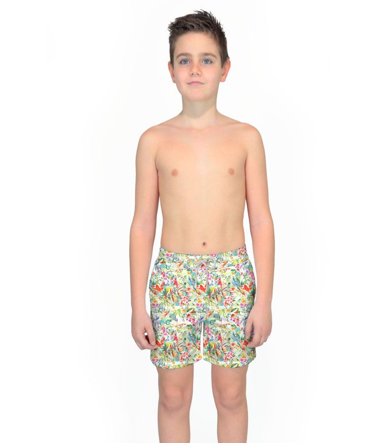 Zeybra COSTUME BAMBINO BOTANIC BIANCO Spedizione Gratuita