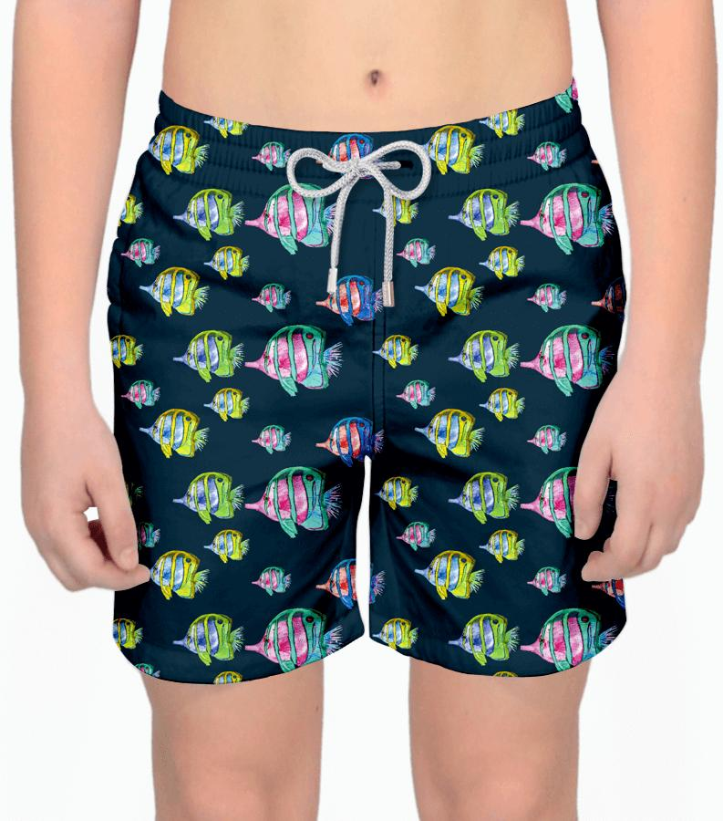 Zeybra COSTUME BAMBINO PESCI FLUO NERO Qualità Garantita