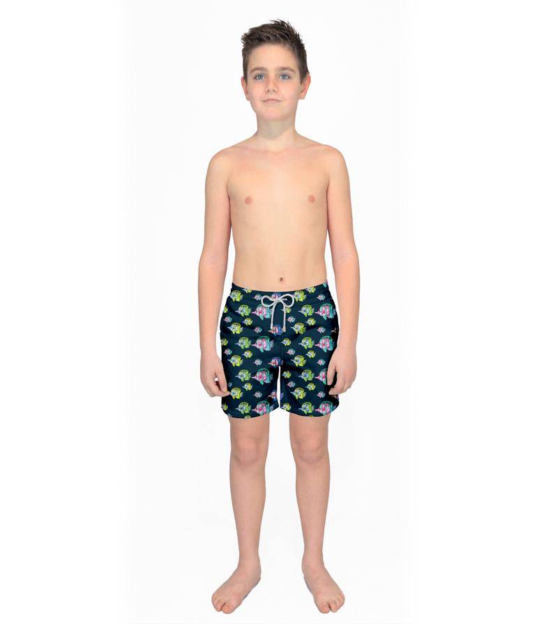 Zeybra COSTUME BAMBINO PESCI FLUO NERO Qualità Garantita