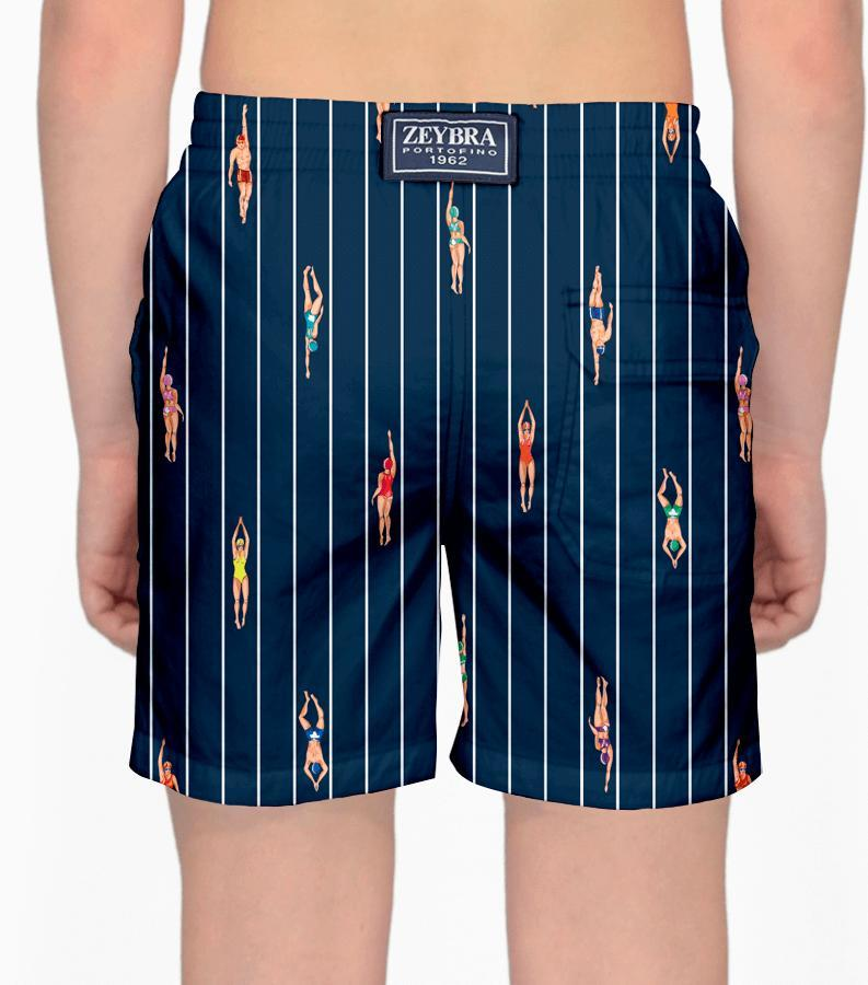 Zeybra COSTUME BAMBINO NUOTO BLU Consegna Veloce