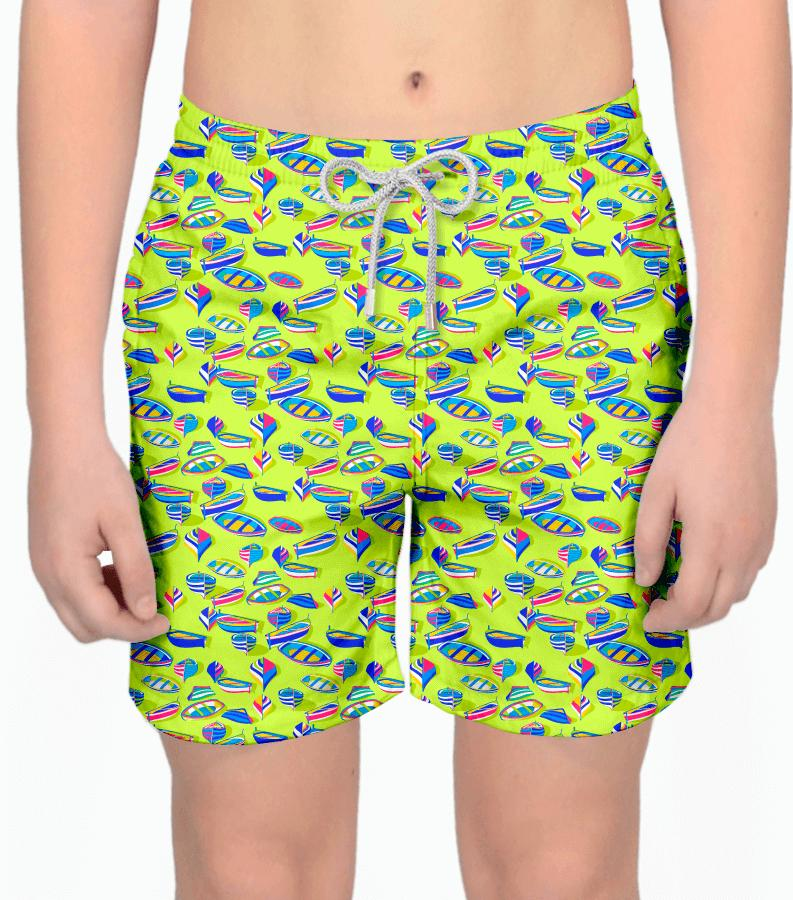 Zeybra COSTUME BAMBINO BARCHE LIME Affare Del Giorno