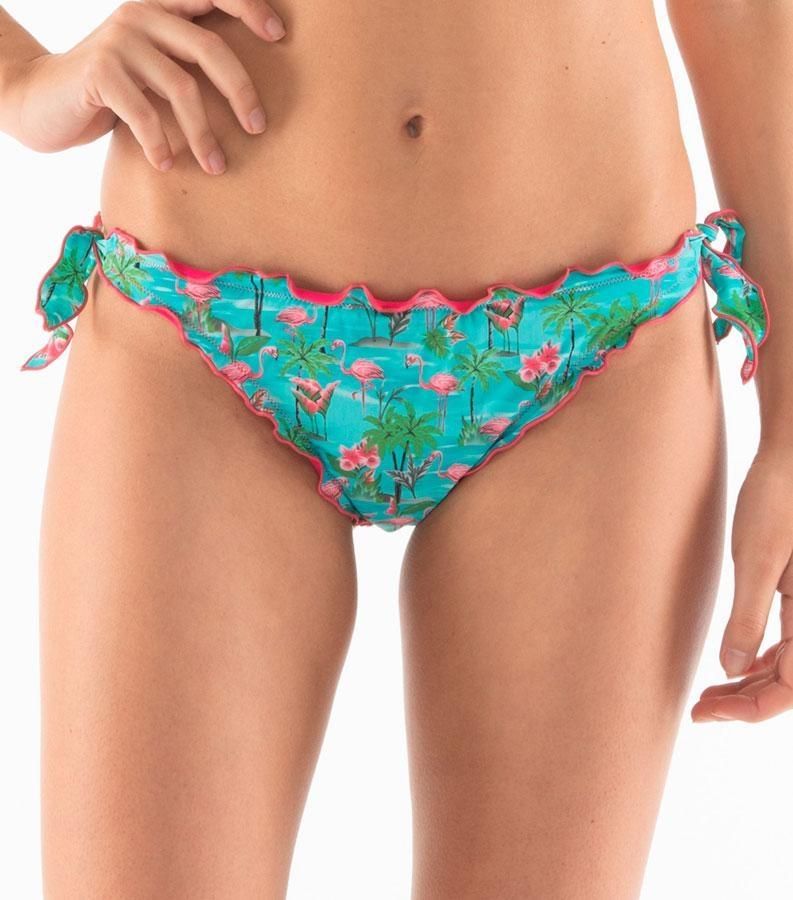 Zeybra SLIP DONNA ARRICCIATO FENICOTTERI ACQUA Pezzi Unici