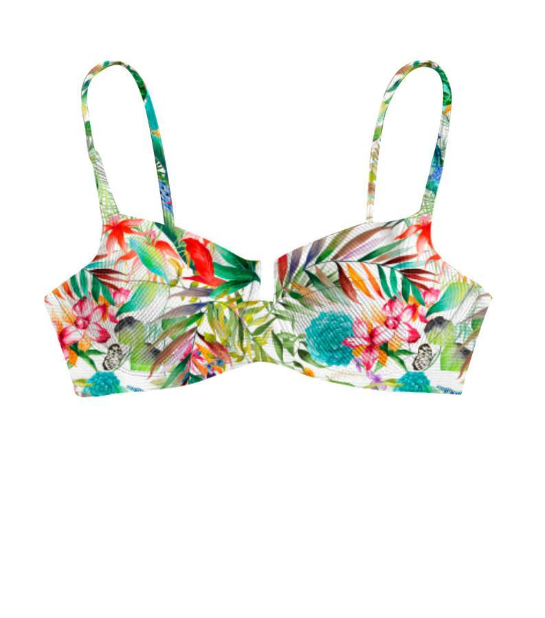 Zeybra COSTUME DONNA A BALCONCINO BOTANIC BIANCO Shopping Online