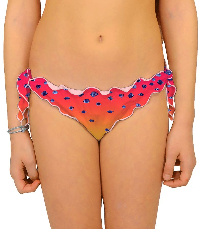 Zeybra SLIP BAMBINA PESCI SFUMATO CORALLO FLUO Offerte