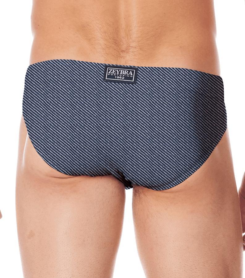 Zeybra SLIP UOMO PATTERN BLU Only for today