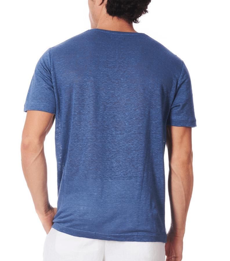 Zeybra T-SHIRT UOMO LINO DENIM Duty-free