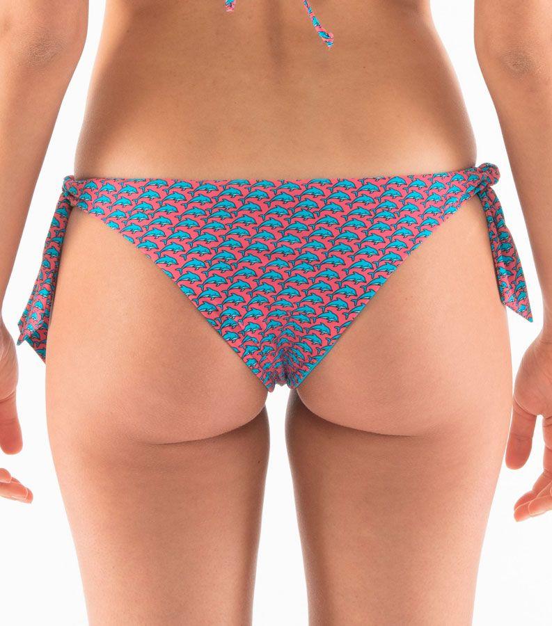 Zeybra BRASILIANA DONNA REVERSIBILE DELFINI PINK Pezzi Unici