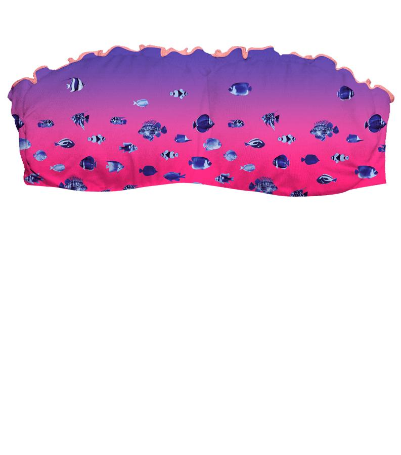 Zeybra FASCIA BAMBINA PESCI SFUMATO CORALLO FLUO