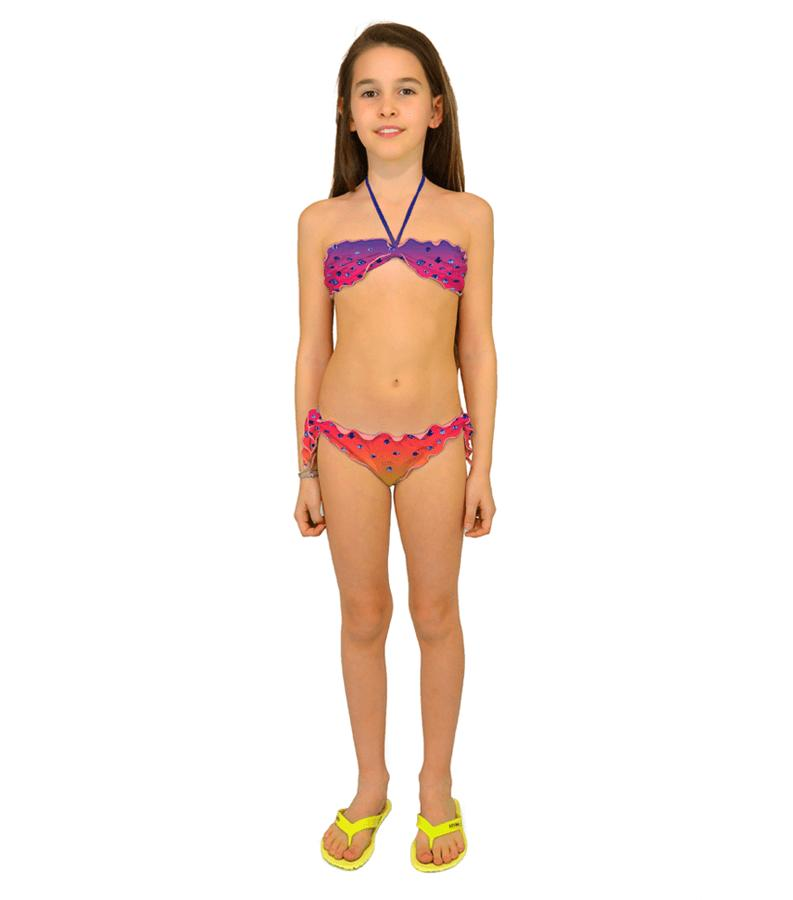 Zeybra FASCIA BAMBINA PESCI SFUMATO CORALLO FLUO Presa