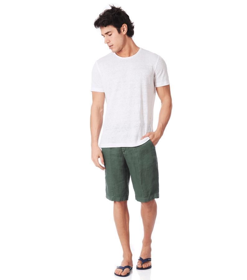 Zeybra T-SHIRT UOMO LINO BIANCO Vendita Economica