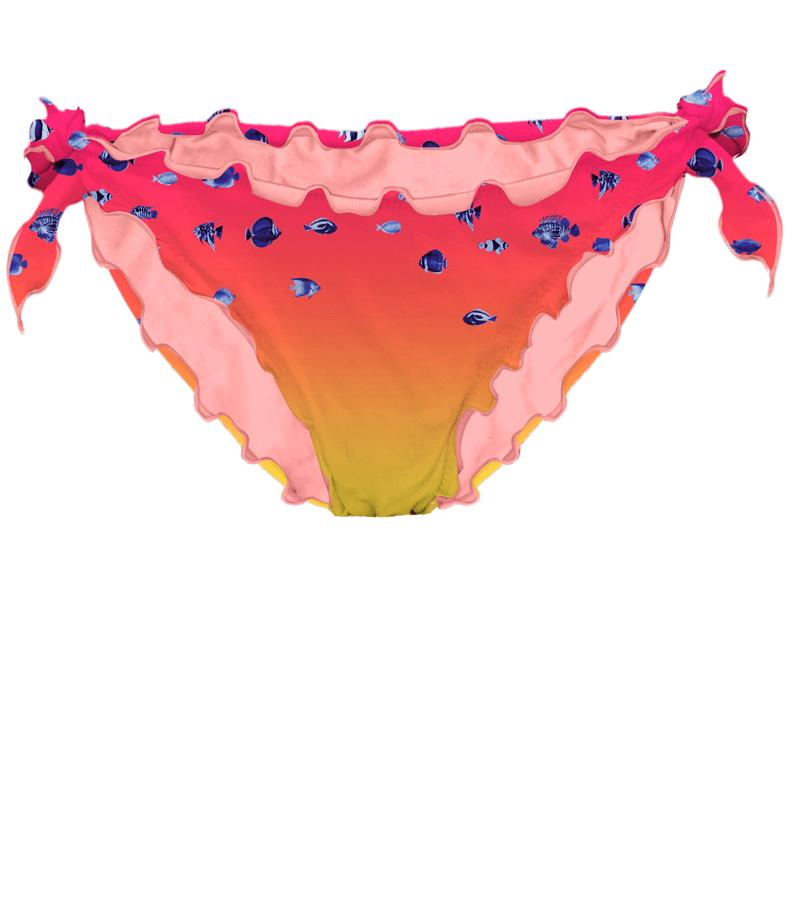 Zeybra SLIP DONNA PESCI SFUMATO CORALLO FLUO Moda